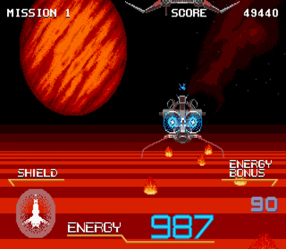 Galaxy Force II Screenshot 8 (Sega Genesis)