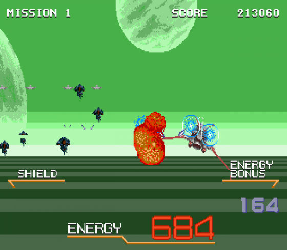 Galaxy Force II Screenshot 22 (Sega Genesis)