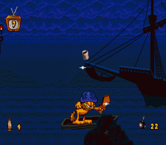 Garfield: Caught In The Act Screenshot 14 (Sega Genesis)