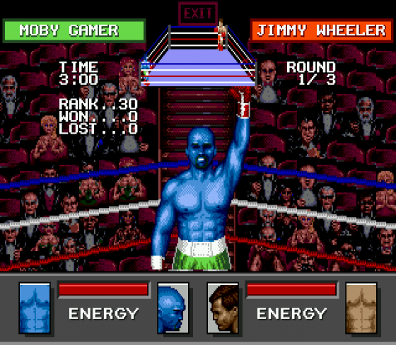 Greatest Heavyweights Screenshot 6 (Sega Genesis)