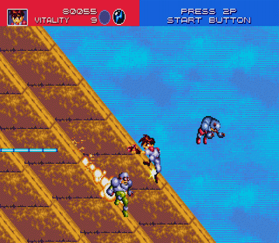 Gunstar Heroes Screenshot 6 (Sega Genesis)