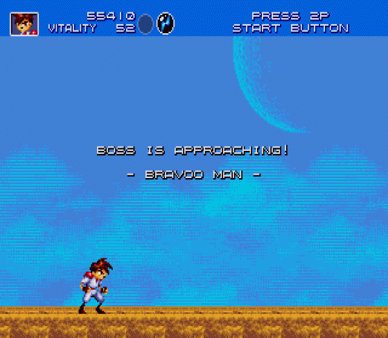 Gunstar Heroes Screenshot 8 (Sega Genesis)