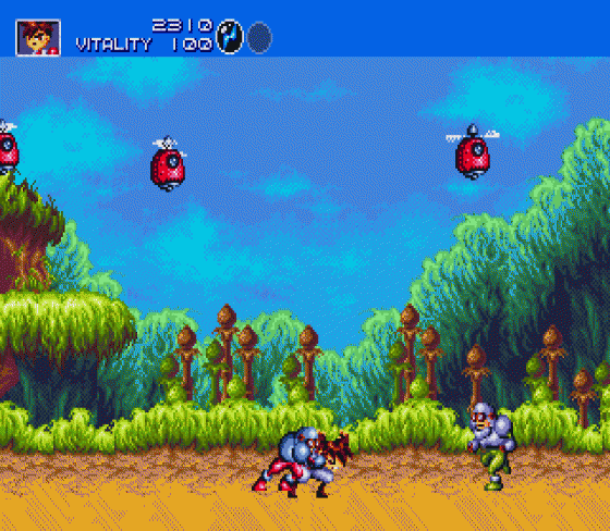 Gunstar Heroes Screenshot 11 (Sega Genesis)