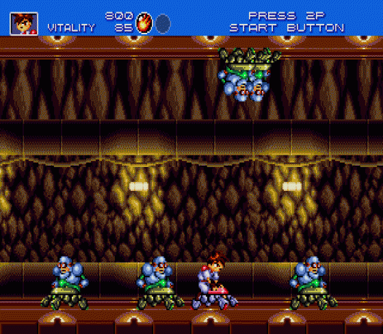 Gunstar Heroes Screenshot 18 (Sega Genesis)