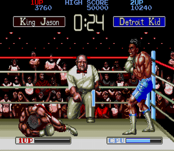 James 'Buster' Douglas Knockout Boxing Screenshot 5 (Sega Genesis)