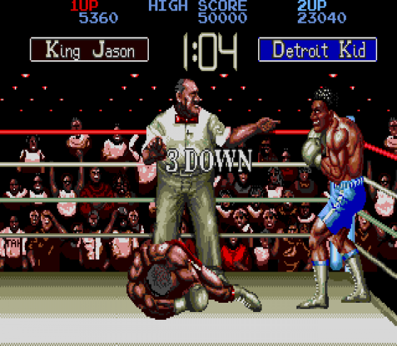 James 'Buster' Douglas Knockout Boxing Screenshot 6 (Sega Genesis)