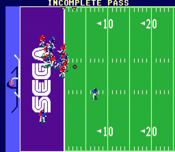 Joe Montana Football Screenshot 15 (Sega Genesis)