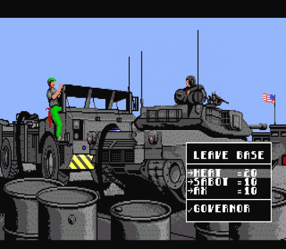 M-1 Abrams Battle Tank Screenshot 8 (Sega Genesis)