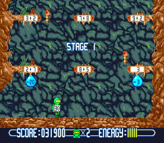 Math Blasters Episode 1 Screenshot 5 (Sega Genesis)