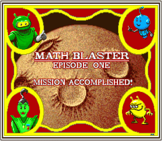 Math Blasters Episode 1 Screenshot 16 (Sega Genesis)