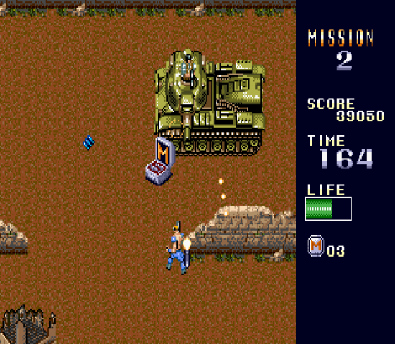 Mercs Screenshot 6 (Sega Genesis)