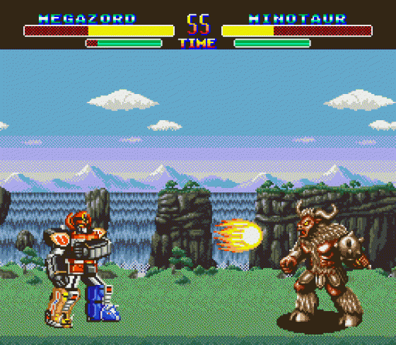 Mighty Morphin Power Rangers Screenshot 5 (Sega Genesis)