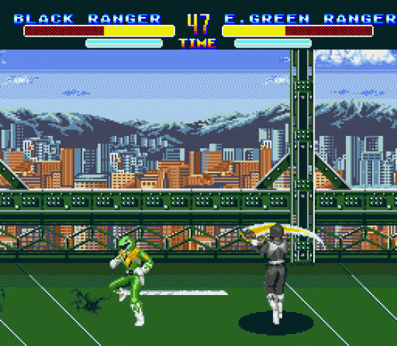 Mighty Morphin Power Rangers Screenshot 7 (Sega Genesis)