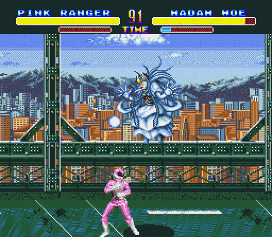 Mighty Morphin Power Rangers Screenshot 12 (Sega Genesis)