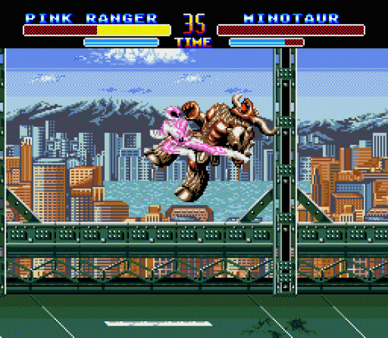 Mighty Morphin Power Rangers Screenshot 13 (Sega Genesis)