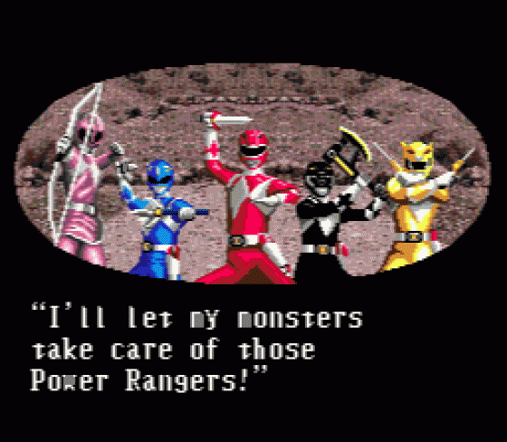 Mighty Morphin Power Rangers Screenshot 24 (Sega Genesis)