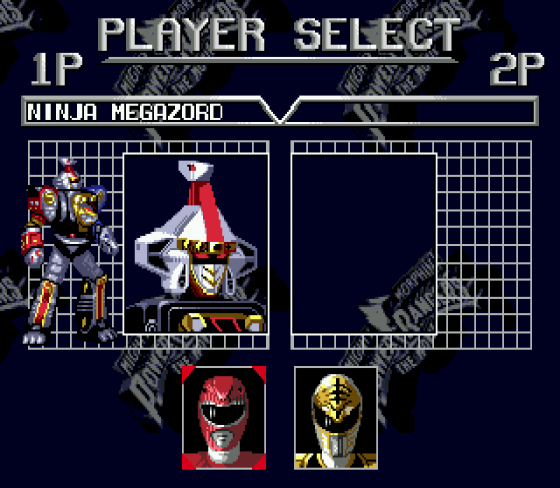 Mighty Morphin Power Rangers The Movie Screenshot 8 (Sega Genesis)