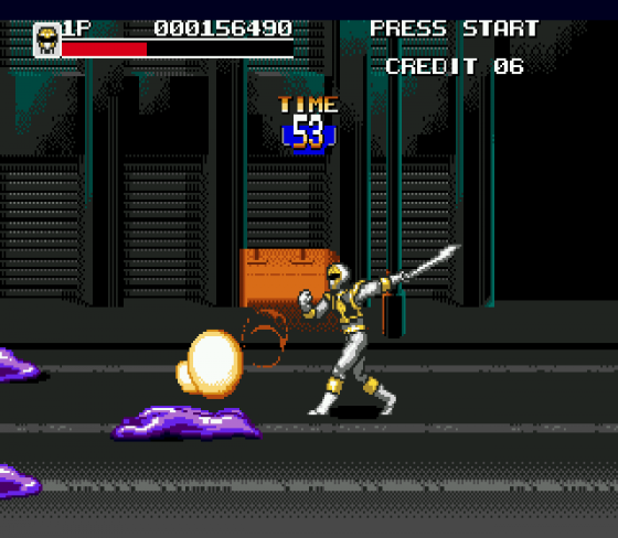 Mighty Morphin Power Rangers The Movie Screenshot 17 (Sega Genesis)