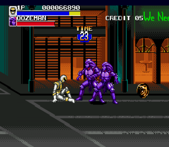 Mighty Morphin Power Rangers The Movie Screenshot 18 (Sega Genesis)