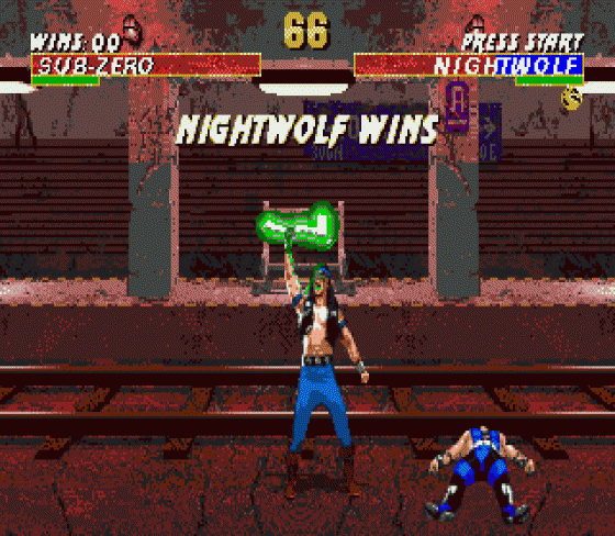 Mortal Kombat 3 Screenshot 11 (Sega Genesis)