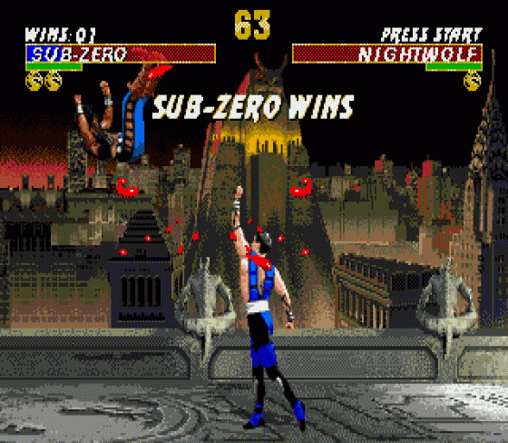 Mortal Kombat 3 Screenshot 12 (Sega Genesis)