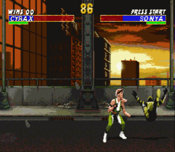 Mortal Kombat 3 Screenshot 25 (Sega Genesis)