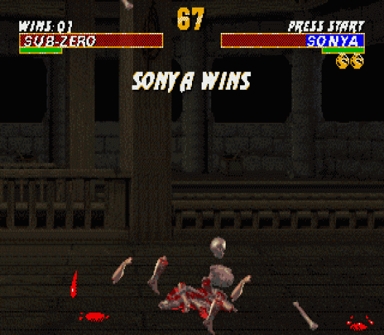 Mortal Kombat 3 Screenshot 28 (Sega Genesis)