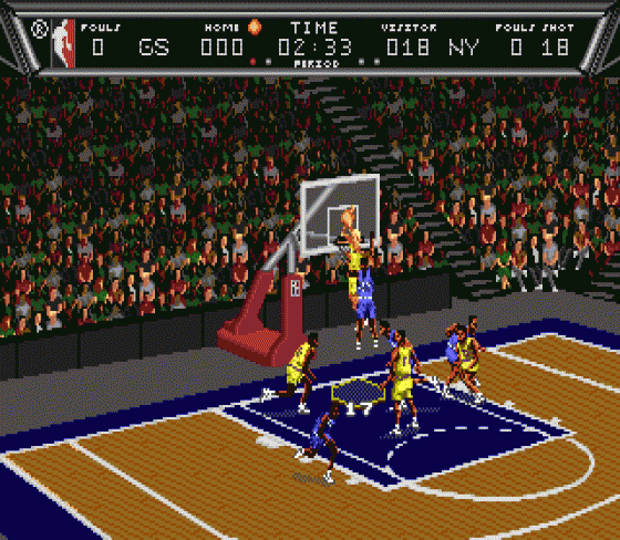 NBA Action '94 Screenshot 11 (Sega Genesis)