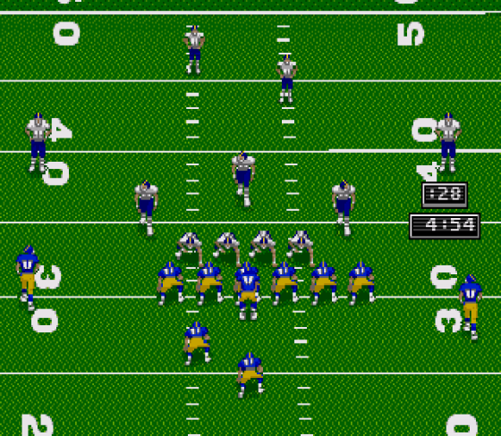 NFL 98 Screenshot 5 (Sega Genesis)