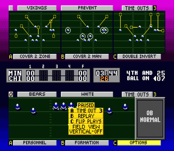 NFL Sports Talk Football '93 Starring Joe Montana Screenshot 10 (Sega Genesis)