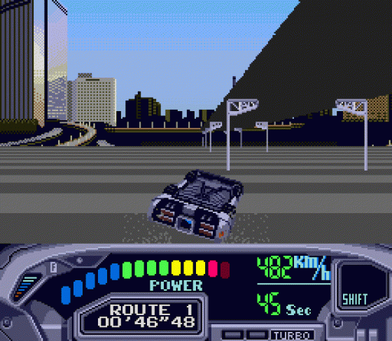 OutRun 2019 Screenshot 9 (Sega Mega Drive (JP Version))