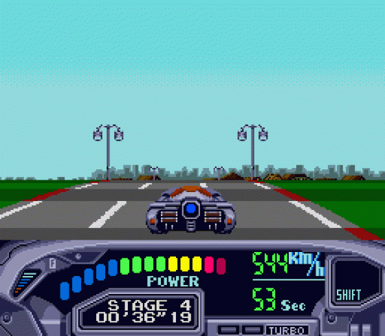 OutRun 2019 Screenshot 15 (Sega Genesis)