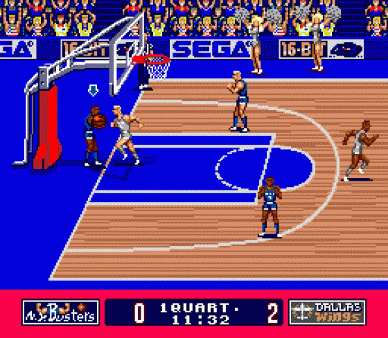 Pat Riley Basketball Screenshot 9 (Sega Genesis)