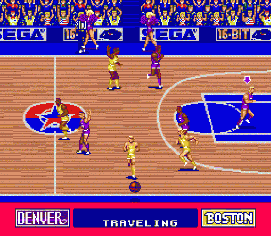 Pat Riley Basketball Screenshot 14 (Sega Genesis)