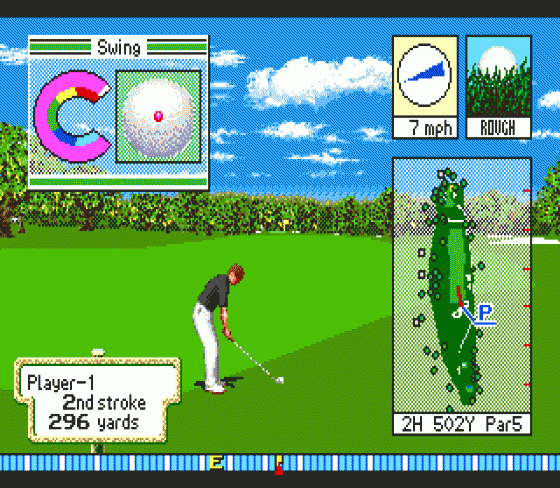 Pebble Beach Golf Links Screenshot 5 (Sega Genesis)