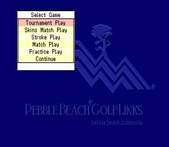 Pebble Beach Golf Links Screenshot 17 (Sega Genesis)