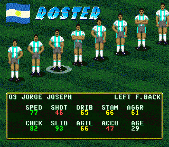 Pele's World Tournament Soccer Screenshot 7 (Sega Genesis)