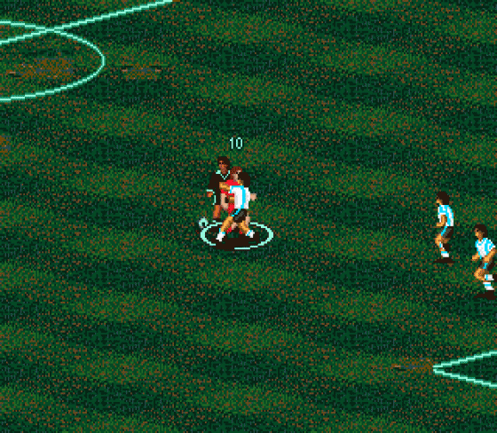Pele's World Tournament Soccer Screenshot 17 (Sega Genesis)