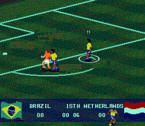 Pele's World Tournament Soccer Screenshot 21 (Sega Genesis)