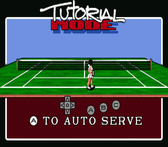 Pete Sampras Tennis Screenshot 9 (Sega Genesis)