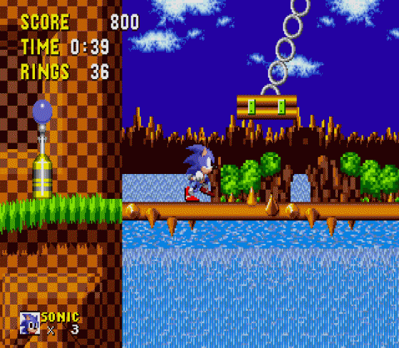 Sonic The Hedgehog Screenshot 14 (Sega Genesis)