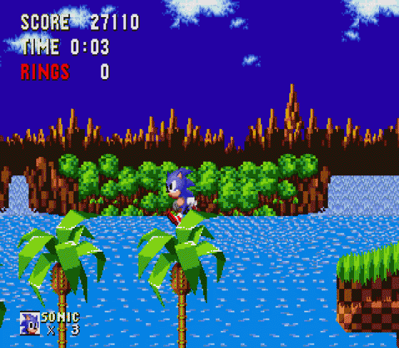 Sonic The Hedgehog Screenshot 16 (Sega Genesis)