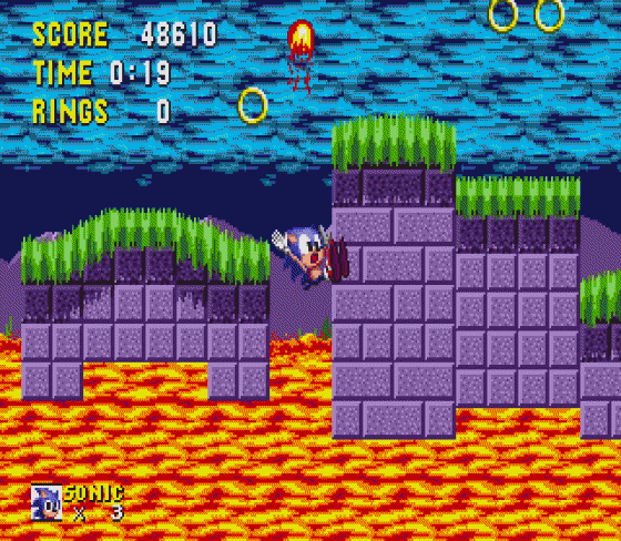 Sonic The Hedgehog Screenshot 17 (Sega Genesis)