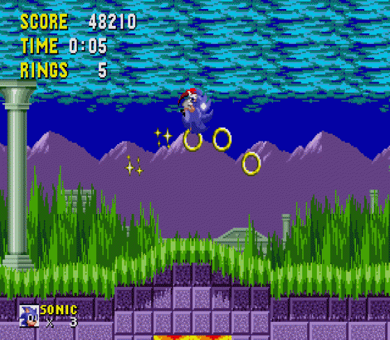 Sonic The Hedgehog Screenshot 20 (Sega Genesis)