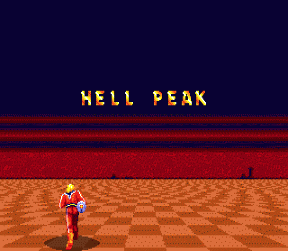 Space Harrier II Screenshot 7 (Sega Genesis)