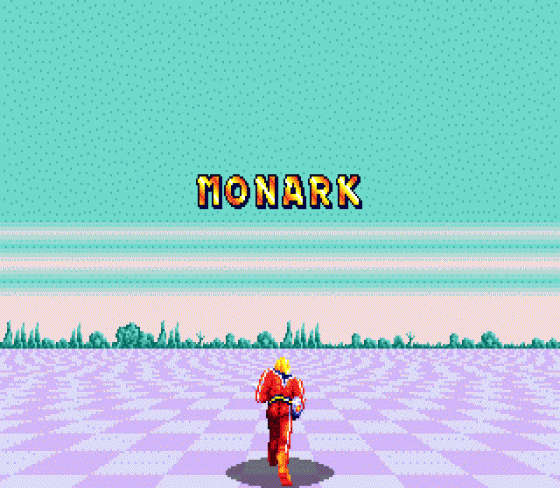 Space Harrier II Screenshot 12 (Sega Genesis)