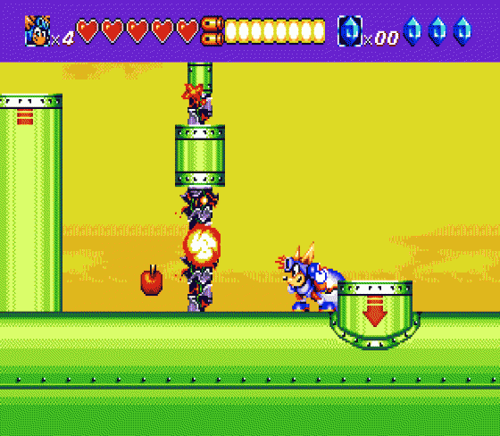 Sparkster Screenshot 7 (Sega Genesis)