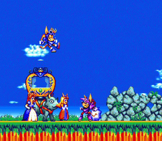 Sparkster Screenshot 15 (Sega Genesis)