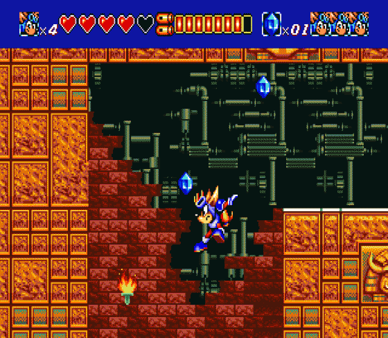 Sparkster Screenshot 18 (Sega Genesis)