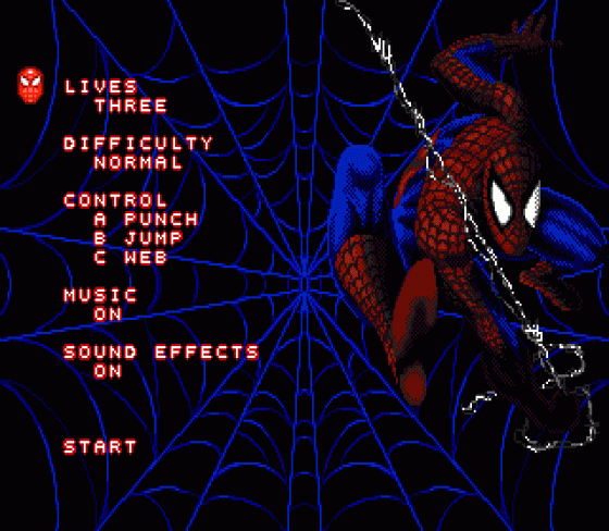 Spider-Man Screenshot 13 (Sega Genesis)